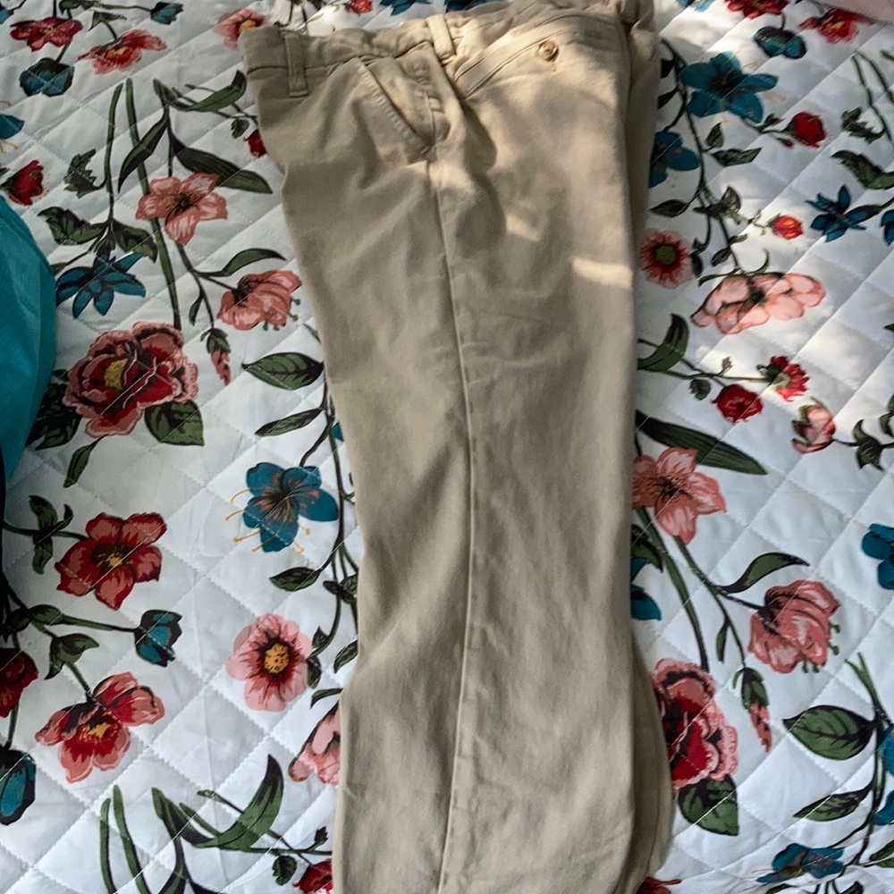 Khaki pants- size 6